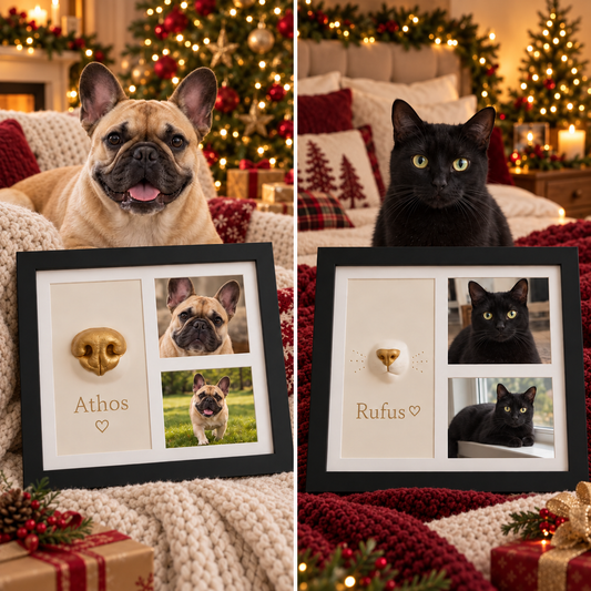 Keepsake Paw Print DIY Photo Frame Set