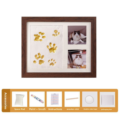 Keepsake Paw Print DIY Photo Frame Set